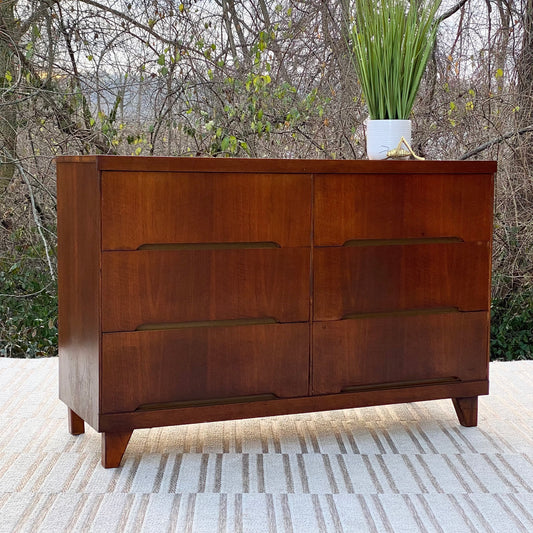 Vintage MCM 6 Drawer Dresser
