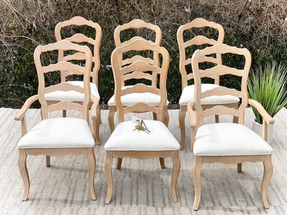 Set of 6 Stanley Upholstered Dining Chairs