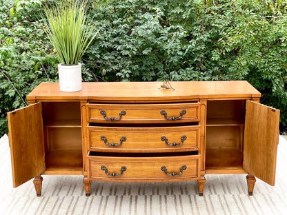 Vintage MCM Kent Coffey Wooden Credneza