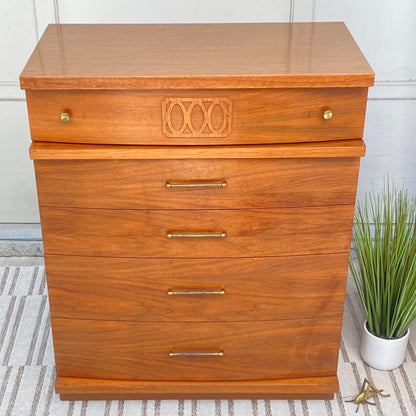 Retro MCM 4 Drawer Dresser