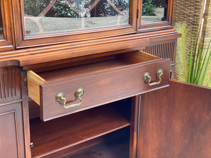 Vintage Mahogany Dining Room Hutch