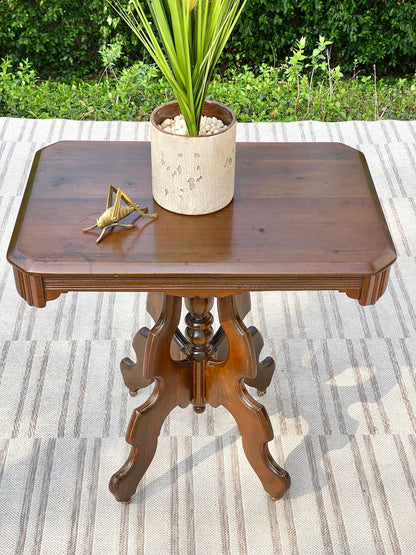 Vintage Plant Stand Side Table