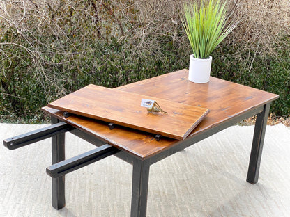 Nice Wooden Canadel Distressed Dining Table