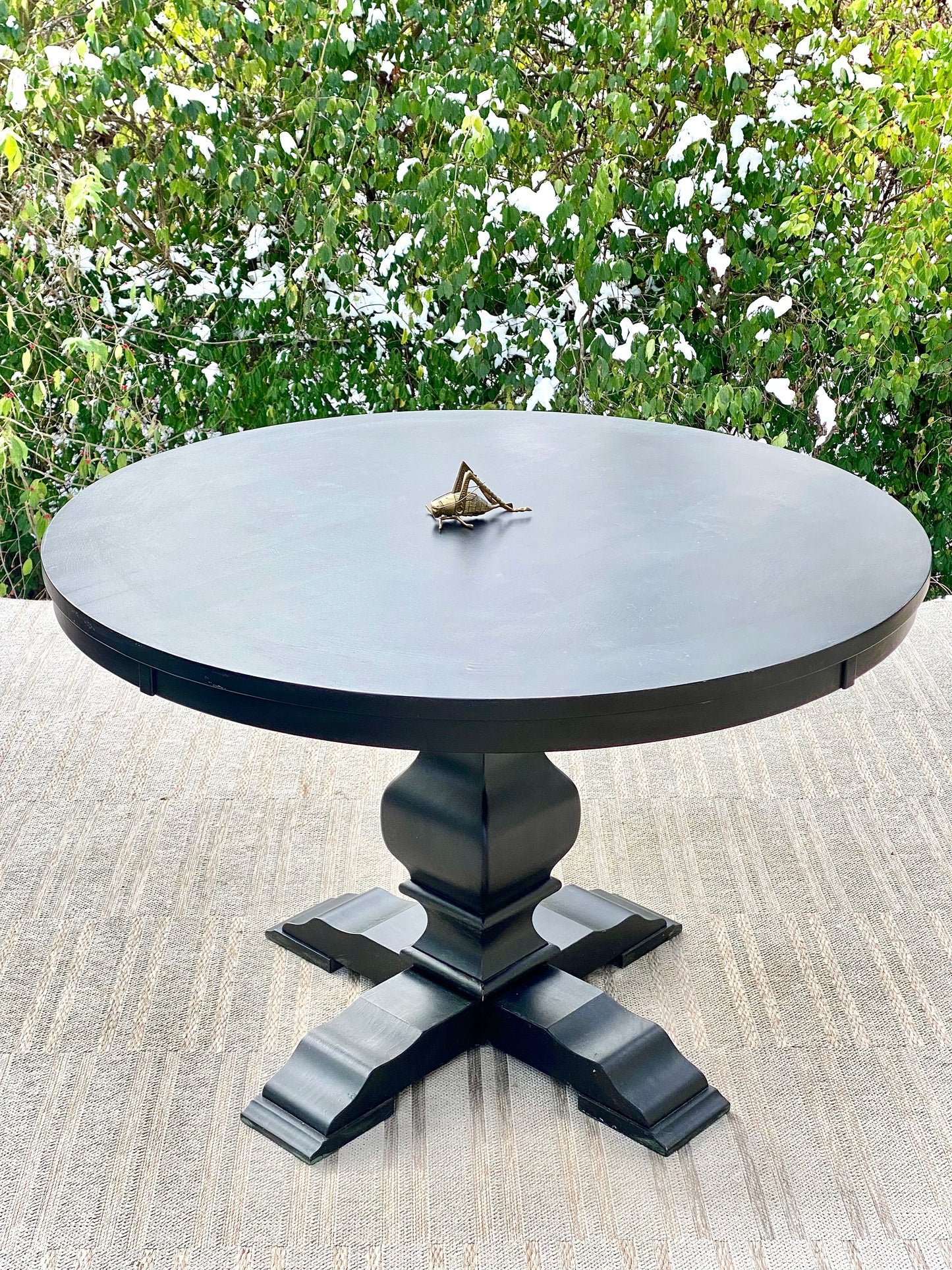 Nice Round Painted Dining Table