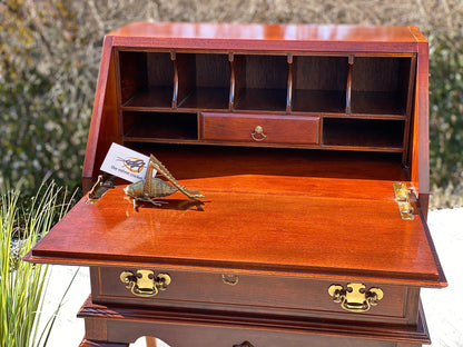 Nice Wooden 2 Drawer Secretary