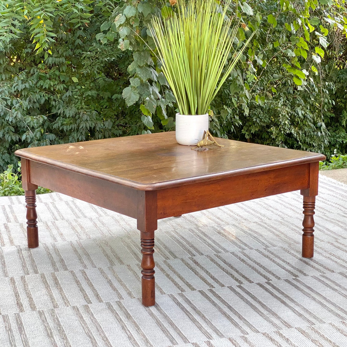 Vintage Farmhouse Wood Coffee Table