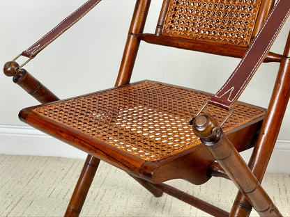 Folding Cane Chair