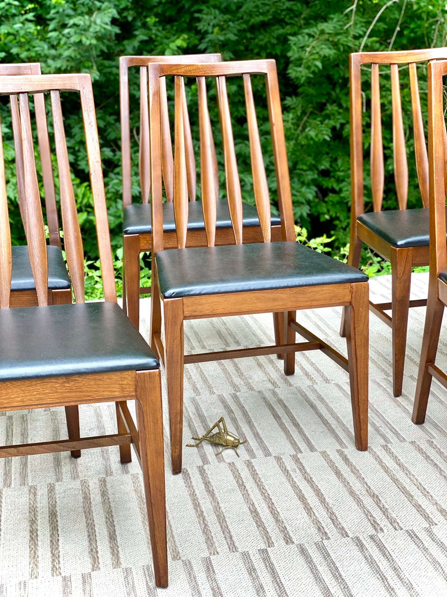 Set of 6 Vintage MCM Dining Chairs