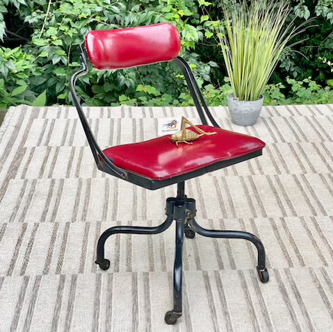 Vintage Fritz & Cross Industrial Metal Chair