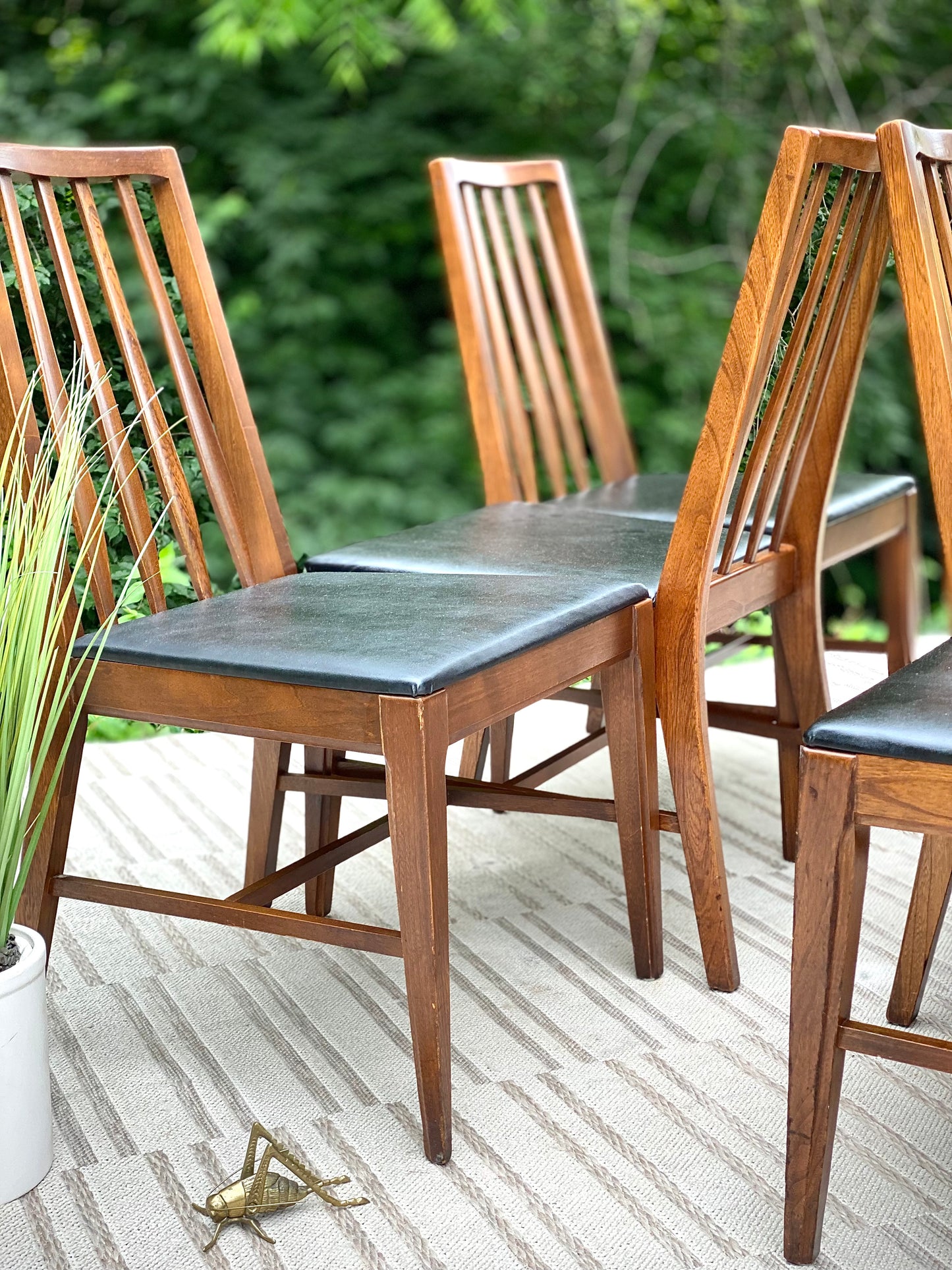 Set of 6 Vintage MCM Dining Chairs