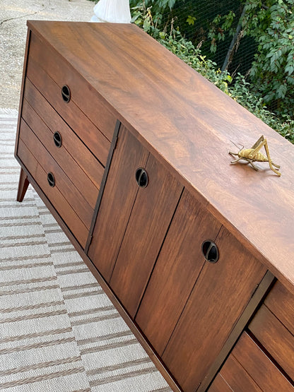 Vintage MCM Long Dresser