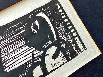 Vintage Georges Rouault Original Woodblock Engraving