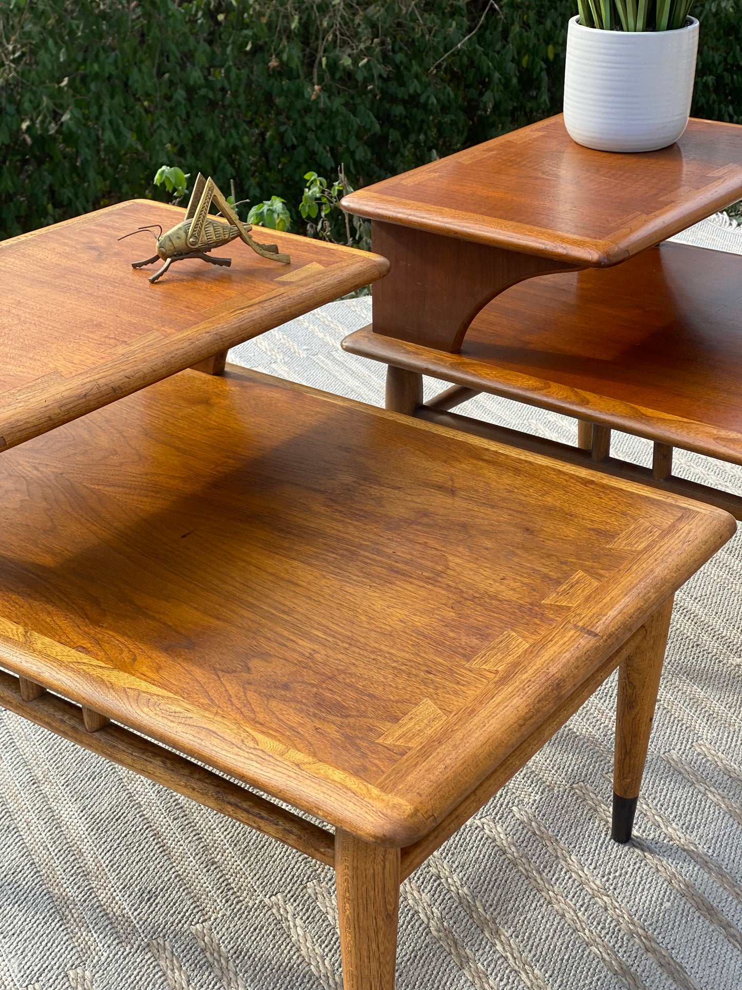 Vintage MCM Lane Acclaim Side Tables