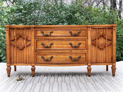 Vintage MCM Kent Coffey Wooden Credneza