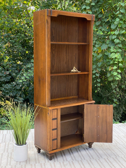 Vintage Mersman Bookshelf Wall Cabinet