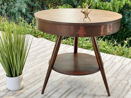 Retro MCM Mersman 2 Tier Side Table