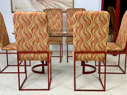 Vintage Milo Baughman Dining Table & Chairs