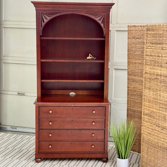 Ethan Allen Wooden Office Bookcase