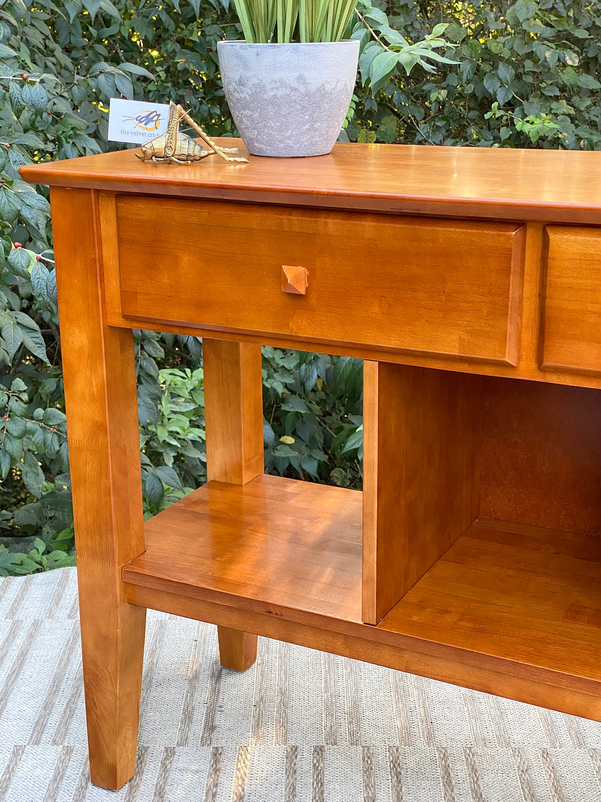 Nice Solid Wood Hallway Sofa Table