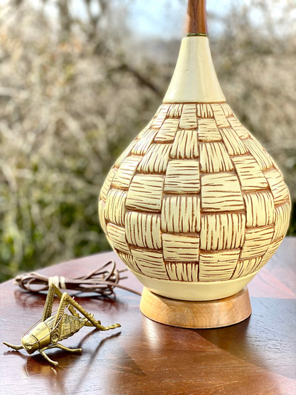 Pair of Vintage MCM Mid Century Lamps