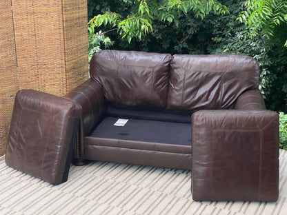 Modern Ashley Furniture Leather Loveseat