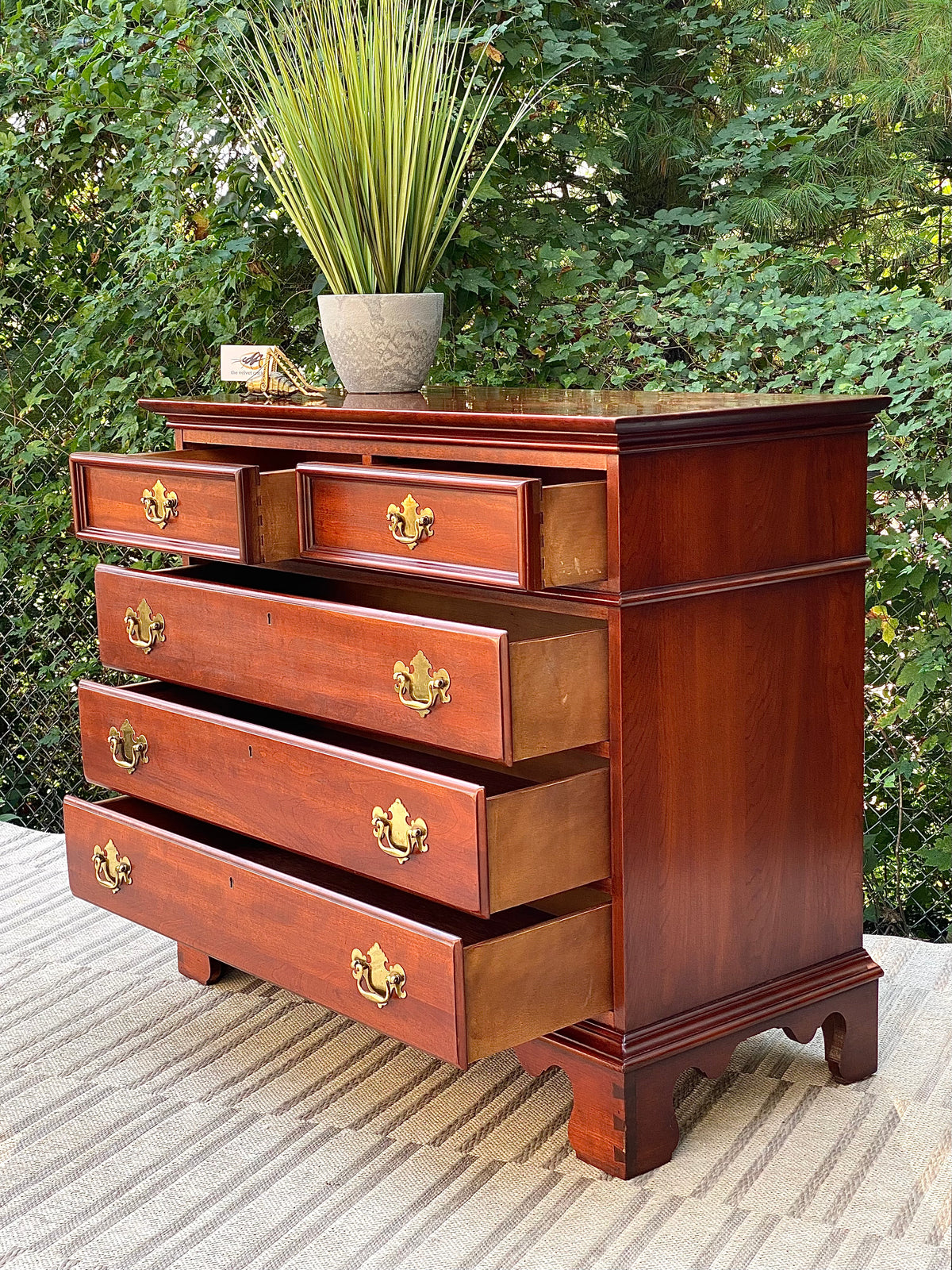 Nice Lexington 5 Drawer Wooden Dresser