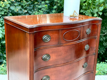 Vintage Morganton Mahogany 5 Drawer Dresser