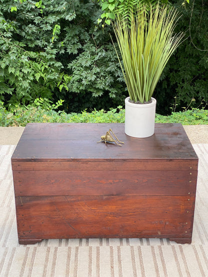 Vintage Pine Storage Truck