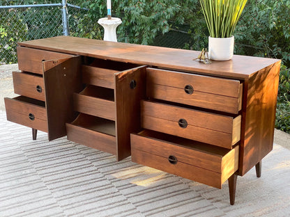 Vintage MCM Long Dresser