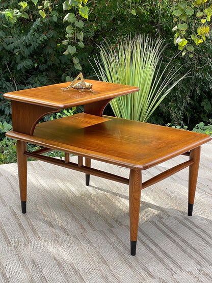 Vintage Pair of MCM Lane Acclaim Side Tables