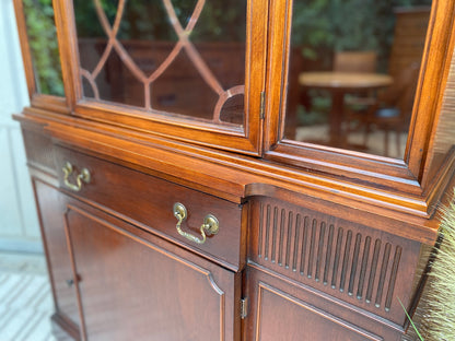 Vintage Mahogany Dining Room Hutch