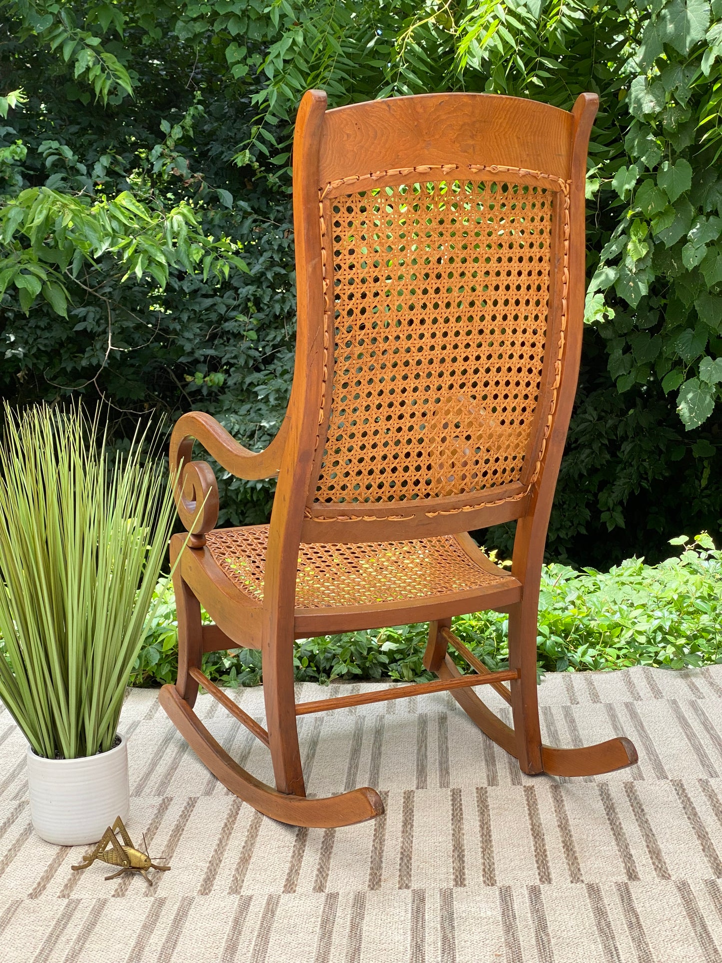 Vintage Wooden Rocking Chair