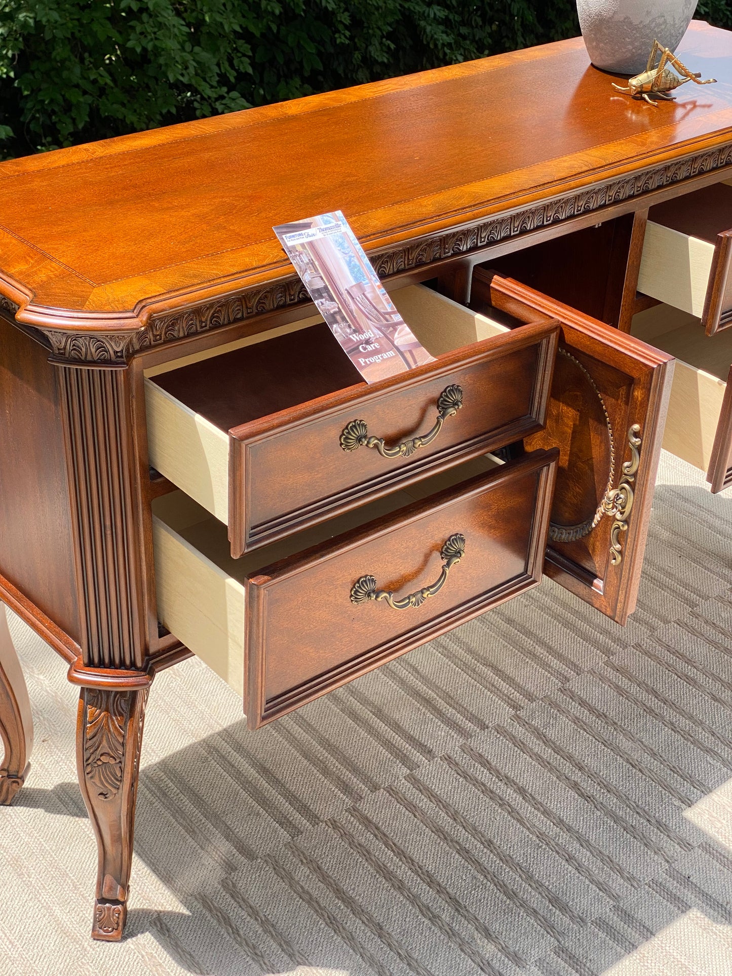 Beautiful Wooden Hallway Table Credenza