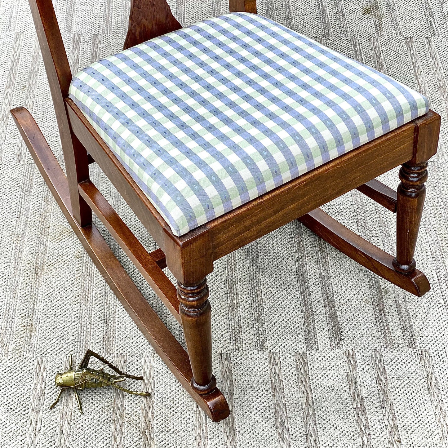 Vintage Wooden Children’s Rocking Chair