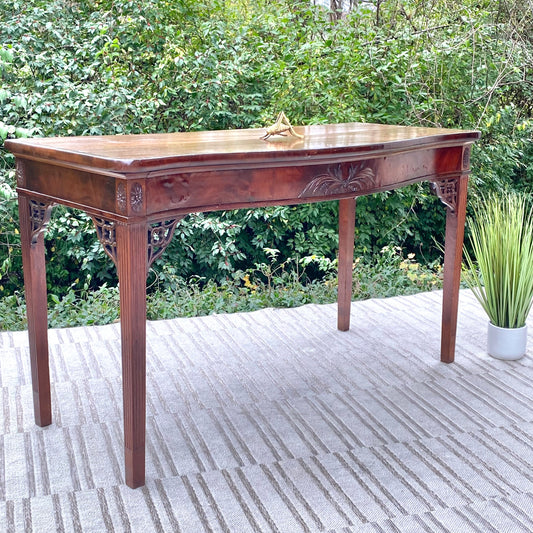 Vintage Mahogany Hallway Table