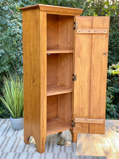 Nice Wooden 3 Shelf Pantry Cabinet
