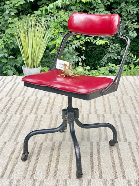 Vintage Fritz & Cross Industrial Metal Chair