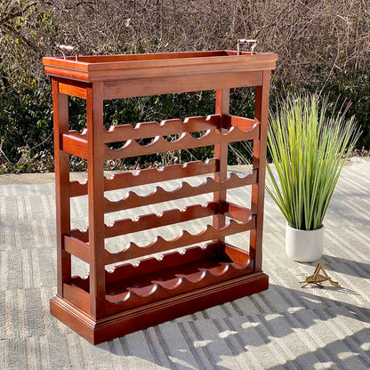 Bombay Wooden Wine Rack