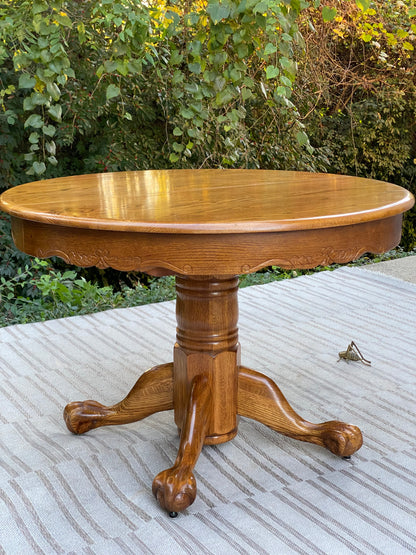 Nice Wooden Extending Dining Table