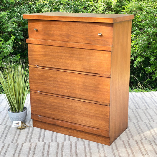 Vintage MCM Harmony House 4 Drawer Dresser