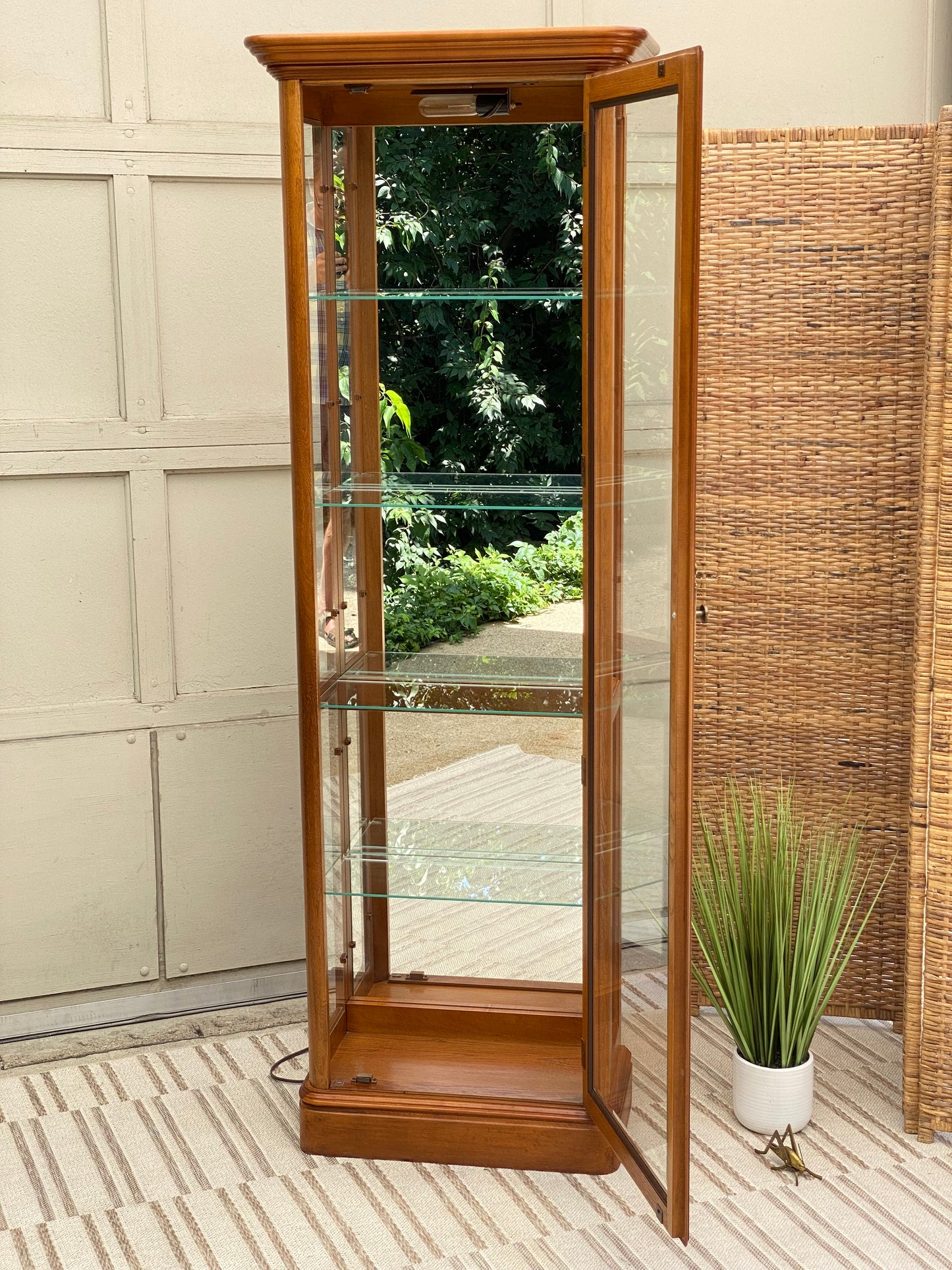 Pulaski Lighted Curio Display Cabinet