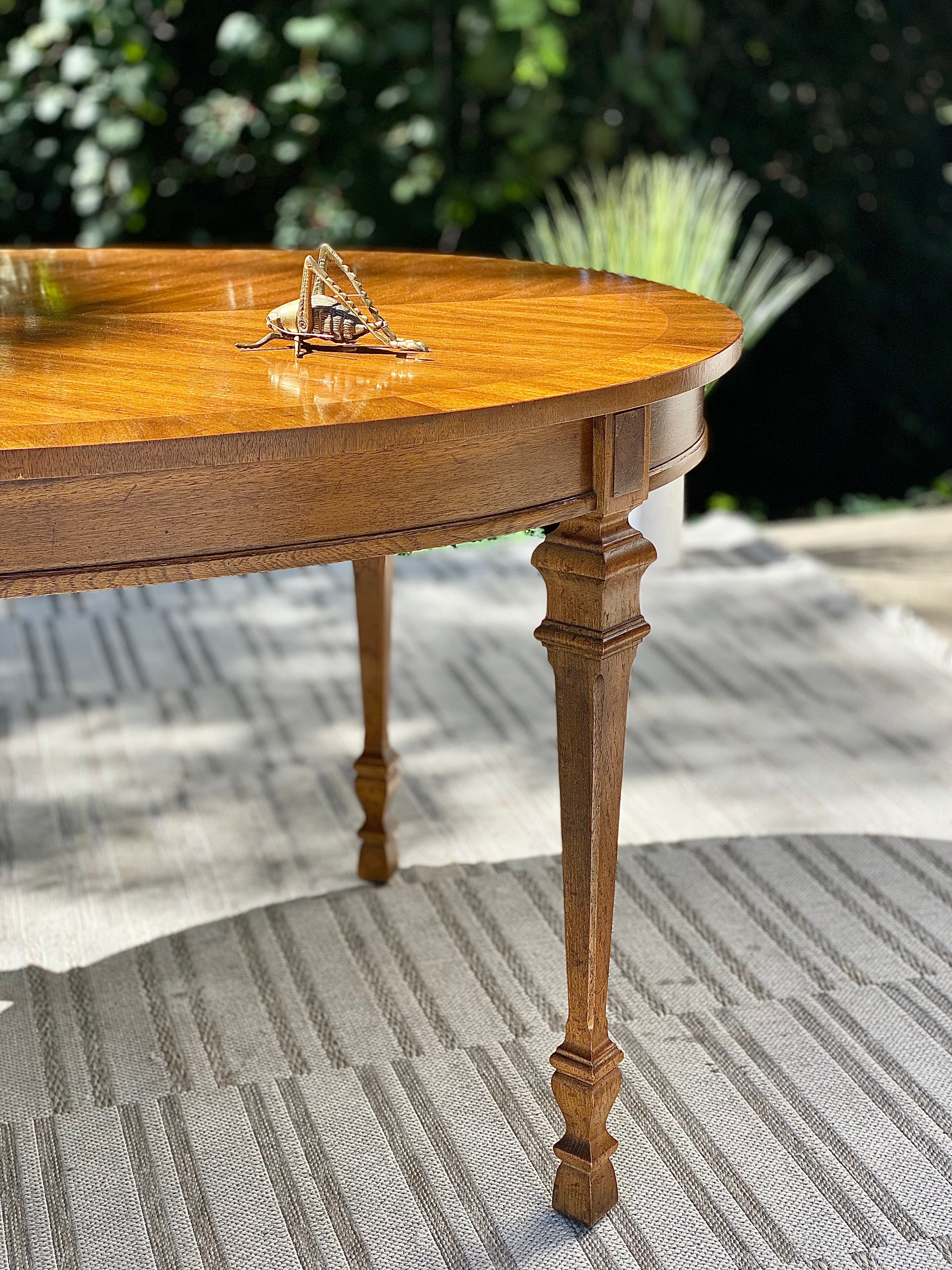 Vintage Wooden Drexel Dining Table – The Velvet Cricket