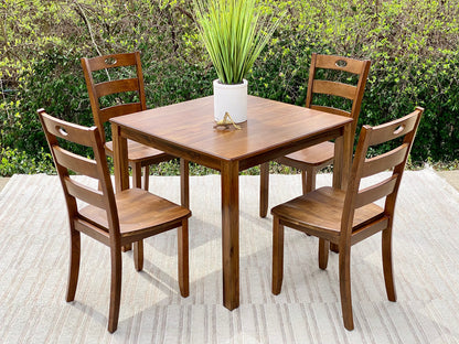 Nice Wooden Table & 4 Chair Set