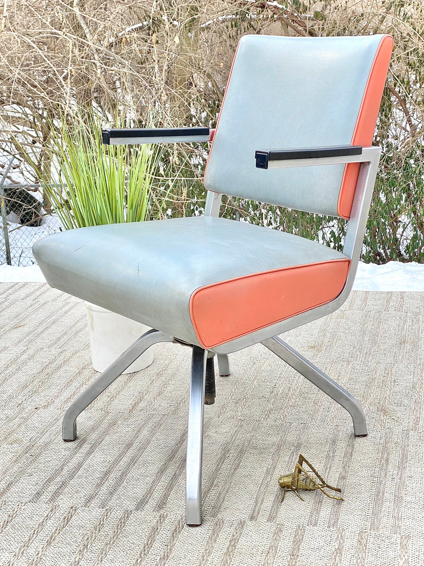 Vintage MCM Royal Metal Chair