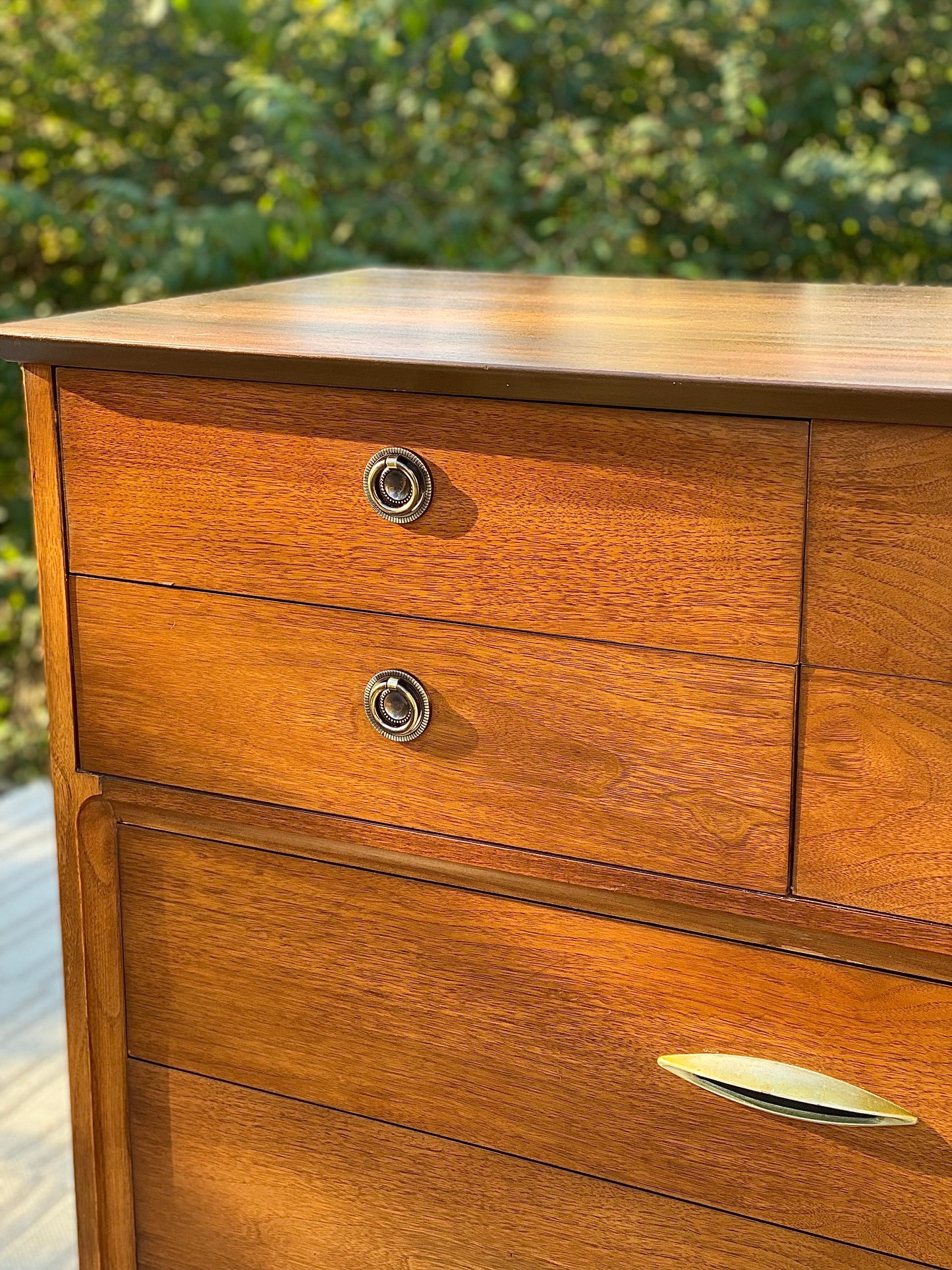 Vintage MCM Dixie 7 Drawer Dresser