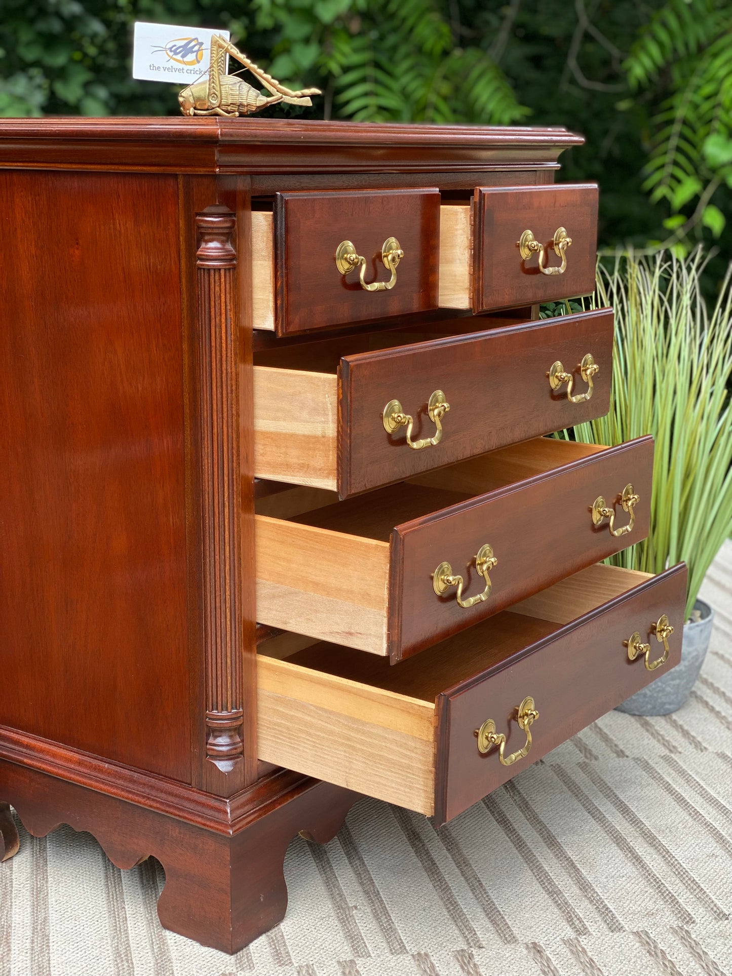 Beautiful Pair of Wooden Lexington Nightstands