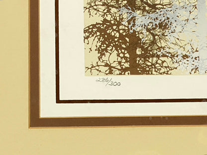 James Hagen "Wood Lake" Signed Numbered Framed Print
