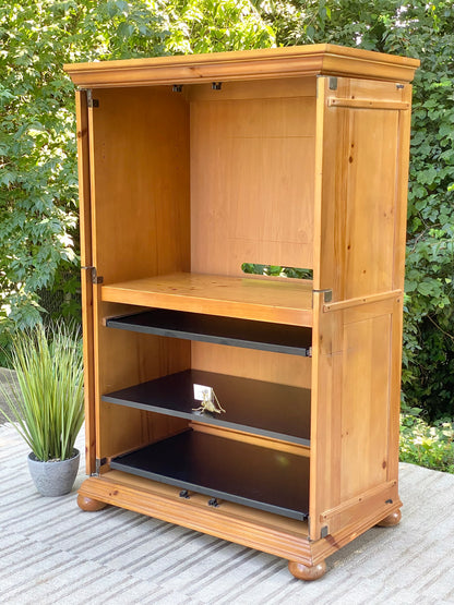Nice Broyhill Fontana Pine Armoire Cabinet