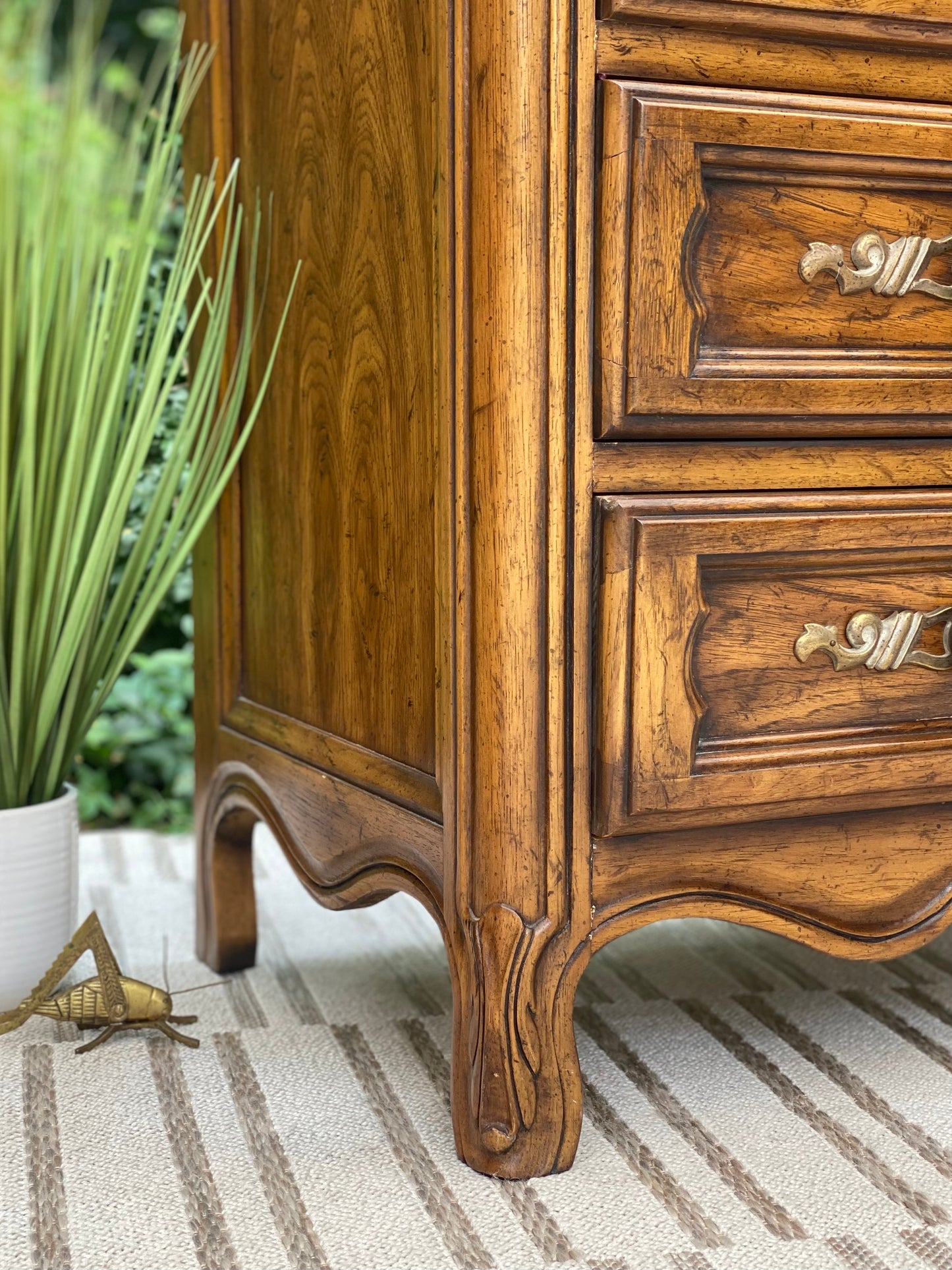 Vintage Drexel 9 Drawer Dresser