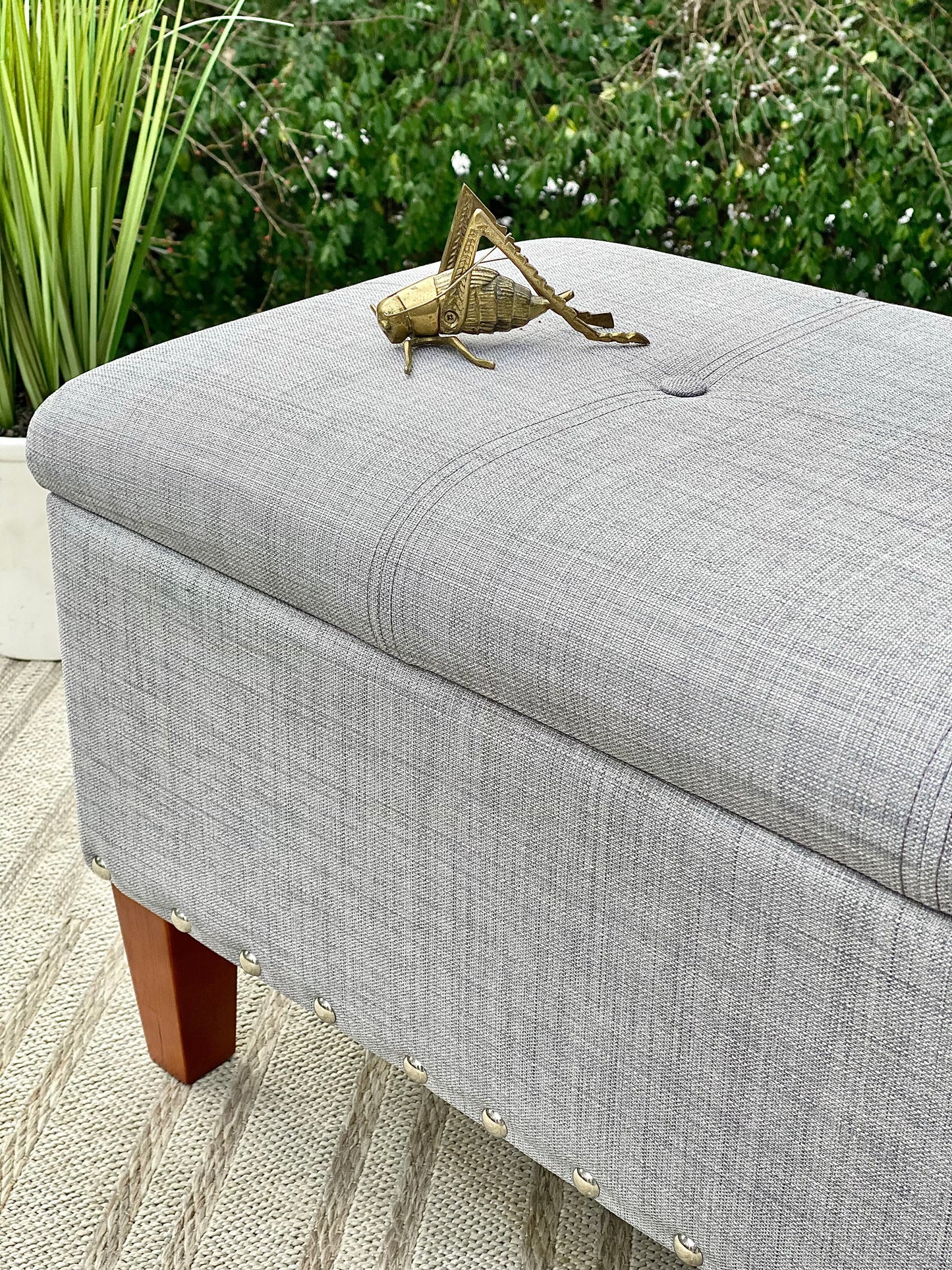 Nice Upholstered Storage Bench Seat